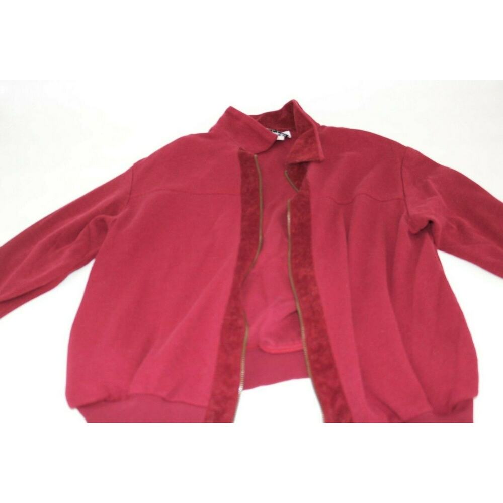 Teddi Womens Full Zip Jacket Sz 1X